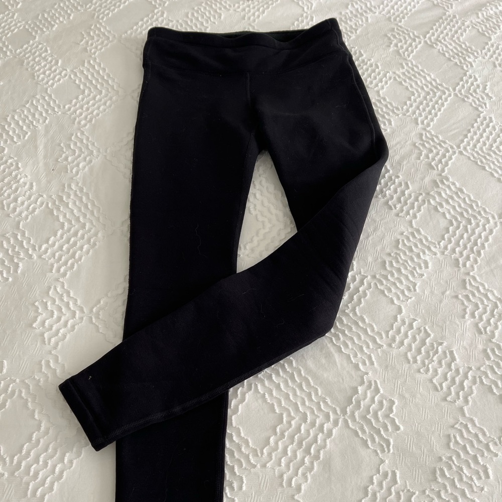 Athleta fleece lined leggings